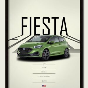 Ford Fiesta Poster