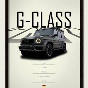 Mercedes G Class Poster